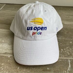 47 Brand White US Open Pride Tennis Tournament Cap US Open Pride collection.